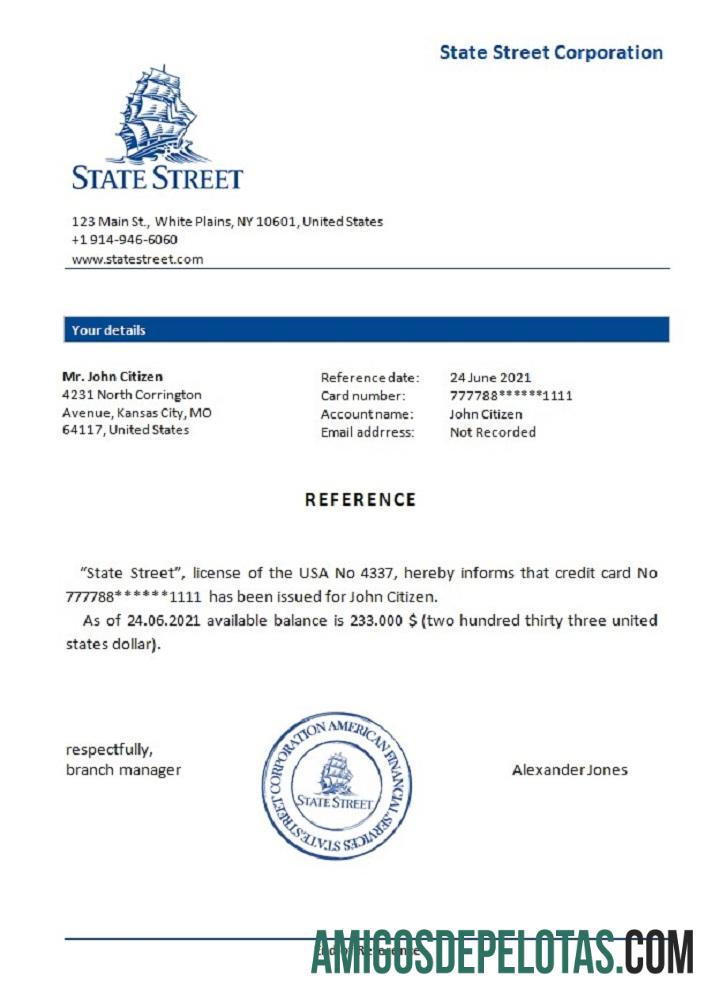 Referência da rua estadual dos EUA baixar para verificação